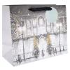 Sale Winter Scene Large Landscape Christmas Gift Bag Gift Wrap For Him|Gift Wrap For Her