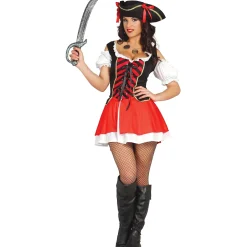 Card Factory Woman Corsair Adult Fancy Dress Costume