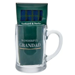 Clearance Wonderful Grandad Tankard & Socks Glassware|Gift Sets