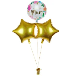 Card Factory Wonderful Mum Floral Balloon Bouquet - DELIVERED INFLATED!
