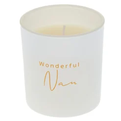 Card Factory Wonderful Nan Orchid Lily Serenity Candle