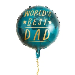 World's Best Dad 22-Inch Foil Balloon Balloons For Him|Character Balloons