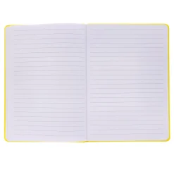 Card Factory Yellow A5 Lined Notebook