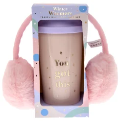 Card Factory You Got This Travel Mug & Earmuffs Set