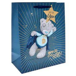 Card Factory You're My Hero Tatty Teddy Large Portrait Gift Bag