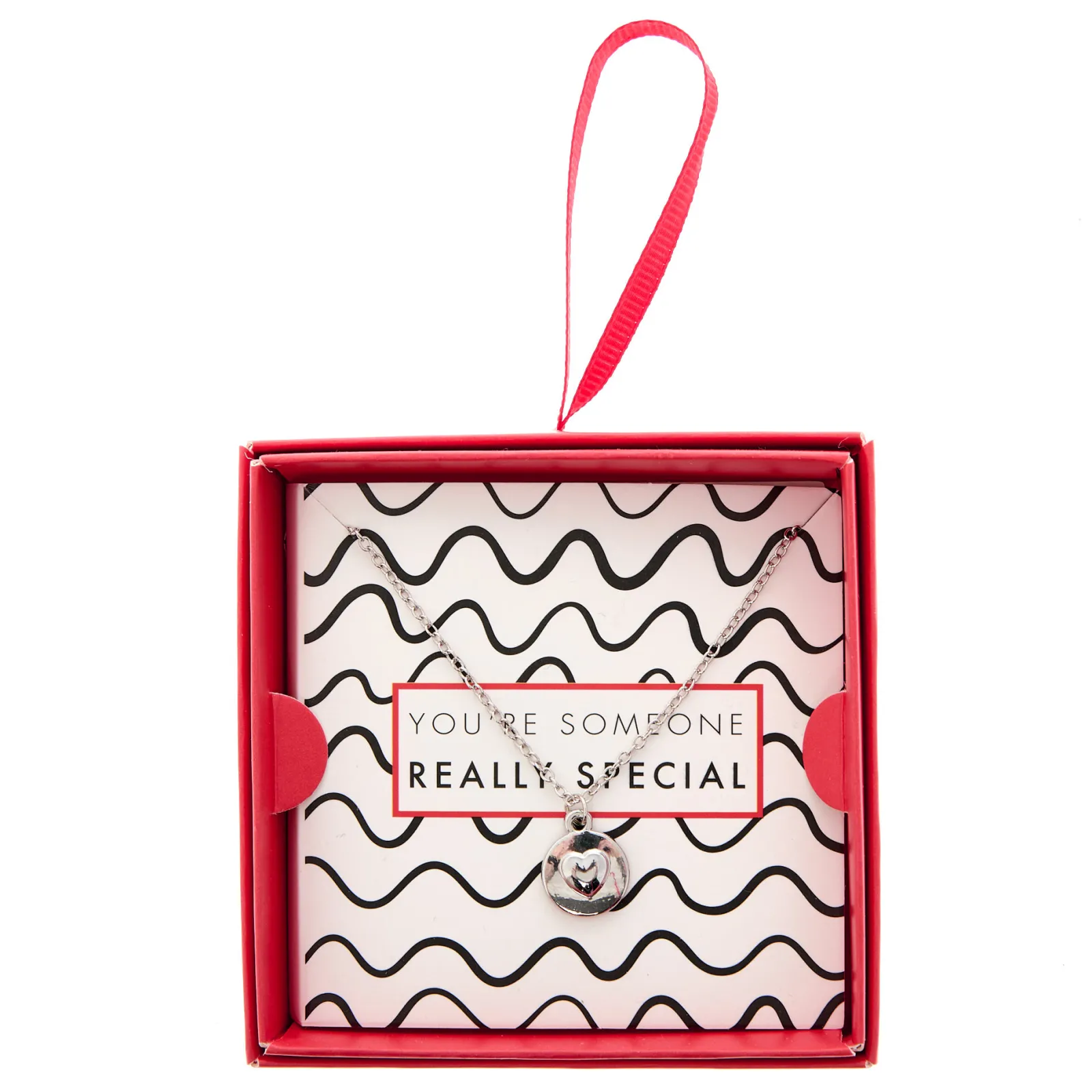 Card Factory You're Someone Really Special Heart Necklace