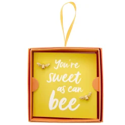 Outlet You're Sweet As Can Bee Earrings Jewellery & Keepsakes|Birthday Gifts
