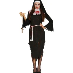 Card Factory Zombie Nun Adult Fancy Dress Costume