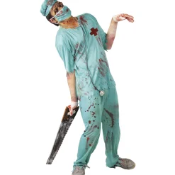 Card Factory Zombie Surgeon Adult Fancy Dress Costume